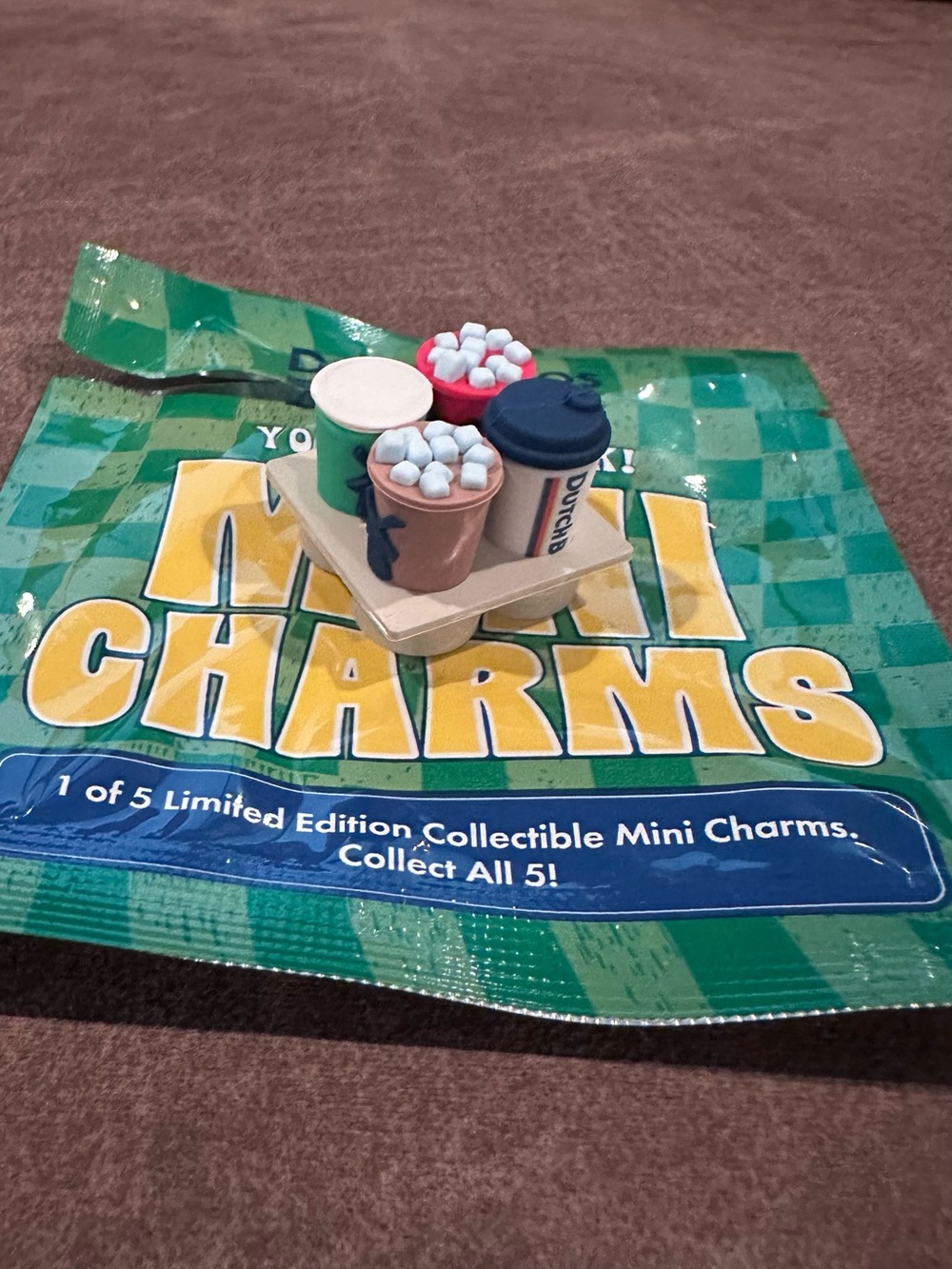 Dutch Bros "Ultra Rare" Drink Carrier Mini Charm